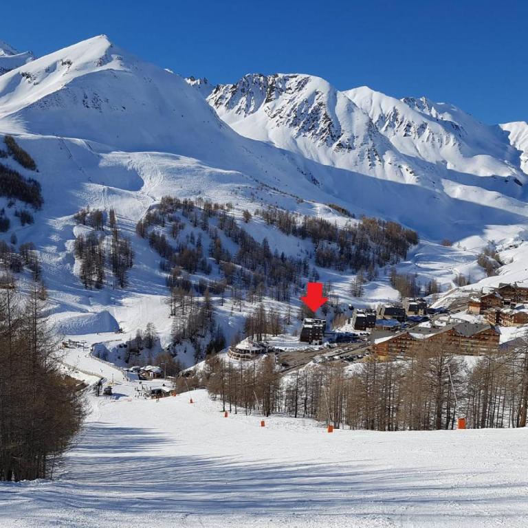 La casa de la foux a proximité des pistes vue montagne 6 personnes Max - Appartement 1 Chambre - 15