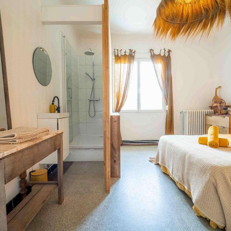 La Boga Surf House Biscarrosse Plage - Chambre Double Supérieure - 1