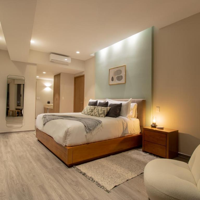 Capitalia Plaza Residences Reforma - Deluxe Apartment, 2 Bedrooms, A/C, City views - 4