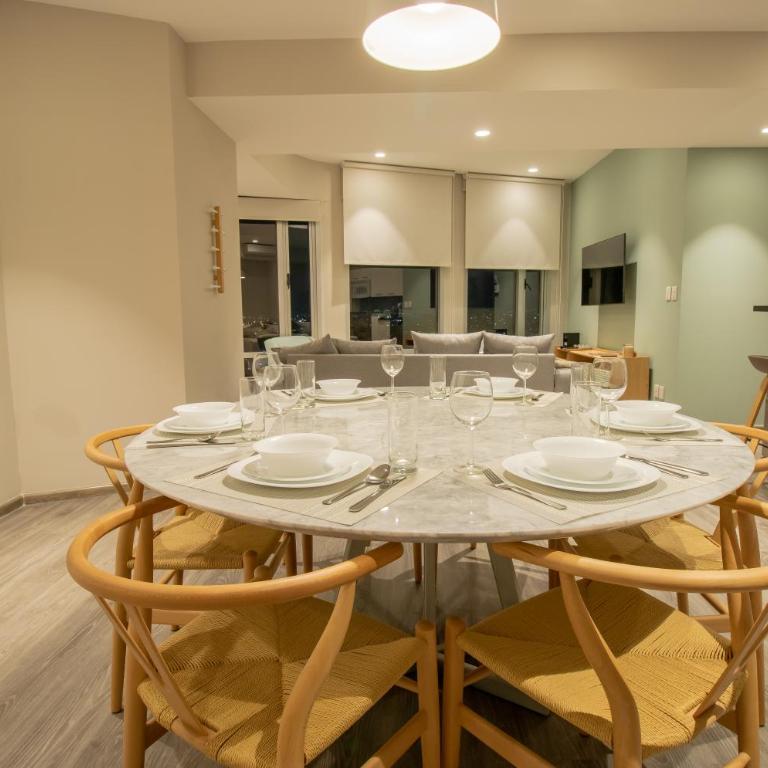 Capitalia Plaza Residences Reforma - Deluxe Apartment, 2 Bedrooms, A/C, City views - 2