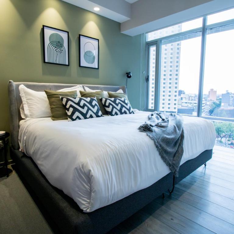 Capitalia Plaza Residences Reforma - Deluxe Apartment, 2 Bedrooms, City views - 3
