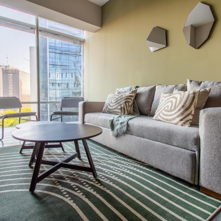 Capitalia Plaza Residences Reforma - Deluxe Apartment, 2 Bedrooms, City views - 7