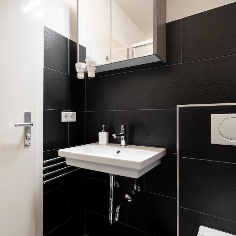Global Living - Design Apartments I Terrace I Kitchen I Smart-TV I Parking space I München - Appartement 1 Chambre - 9