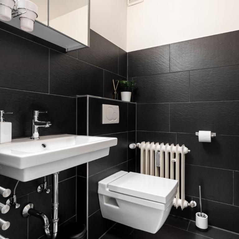Global Living - Design Apartments I Terrace I Kitchen I Smart-TV I Parking space I München - Appartement 1 Chambre - 13