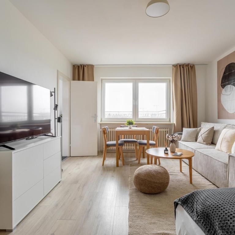 Global Living - Design Apartments I Terrace I Kitchen I Smart-TV I Parking space I München - Appartement 1 Chambre - 32