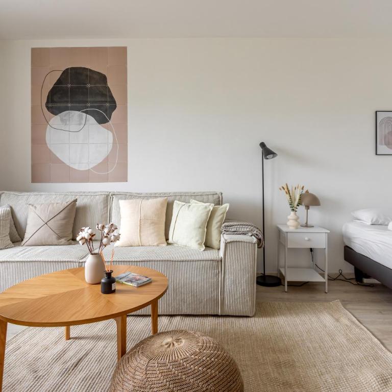 Global Living - Design Apartments I Terrace I Kitchen I Smart-TV I Parking space I München - Appartement 1 Chambre - 46