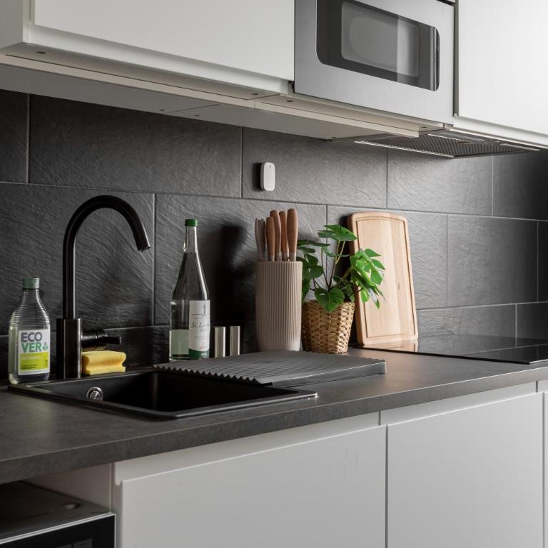 Global Living - Design Apartments I Terrace I Kitchen I Smart-TV I Parking space I München - Appartement 3 Chambres - 10
