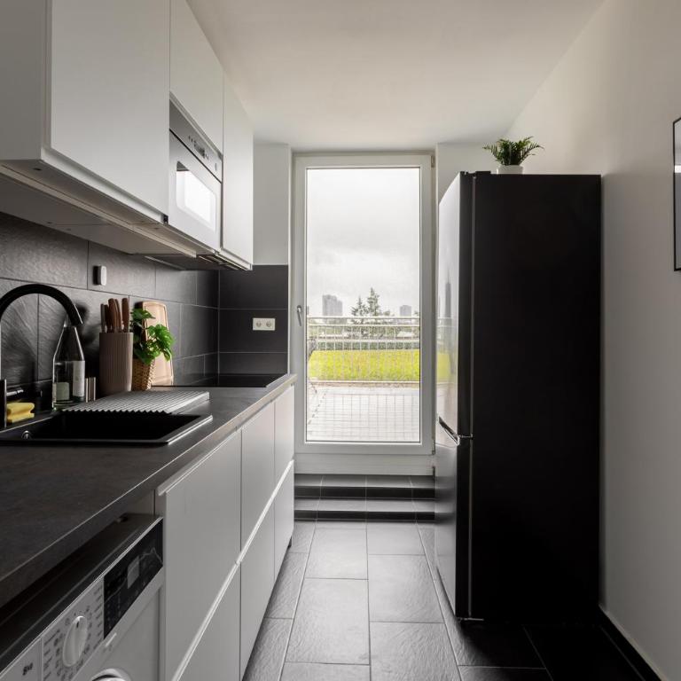 Global Living - Design Apartments I Terrace I Kitchen I Smart-TV I Parking space I München - Appartement 3 Chambres - 19