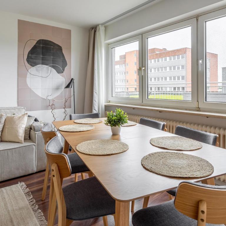 Global Living - Design Apartments I Terrace I Kitchen I Smart-TV I Parking space I München - Appartement 3 Chambres - 18