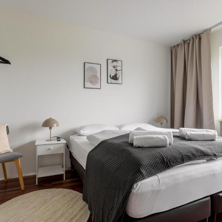 Global Living - Design Apartments I Terrace I Kitchen I Smart-TV I Parking space I München - Appartement 3 Chambres - 7