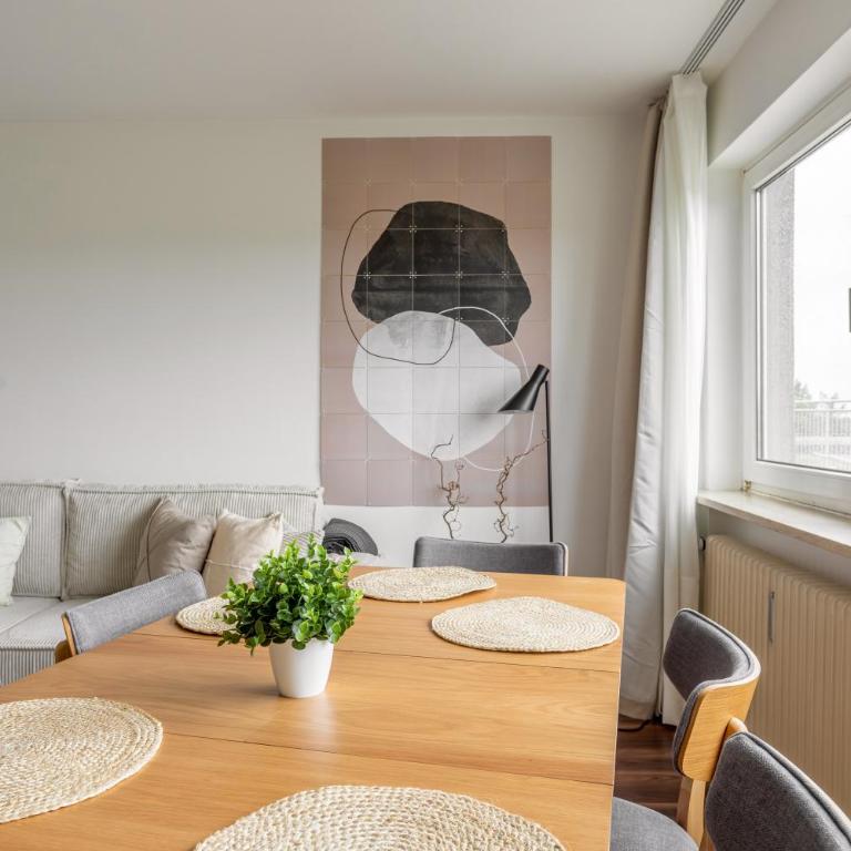 Global Living - Design Apartments I Terrace I Kitchen I Smart-TV I Parking space I München - Appartement 3 Chambres - 39