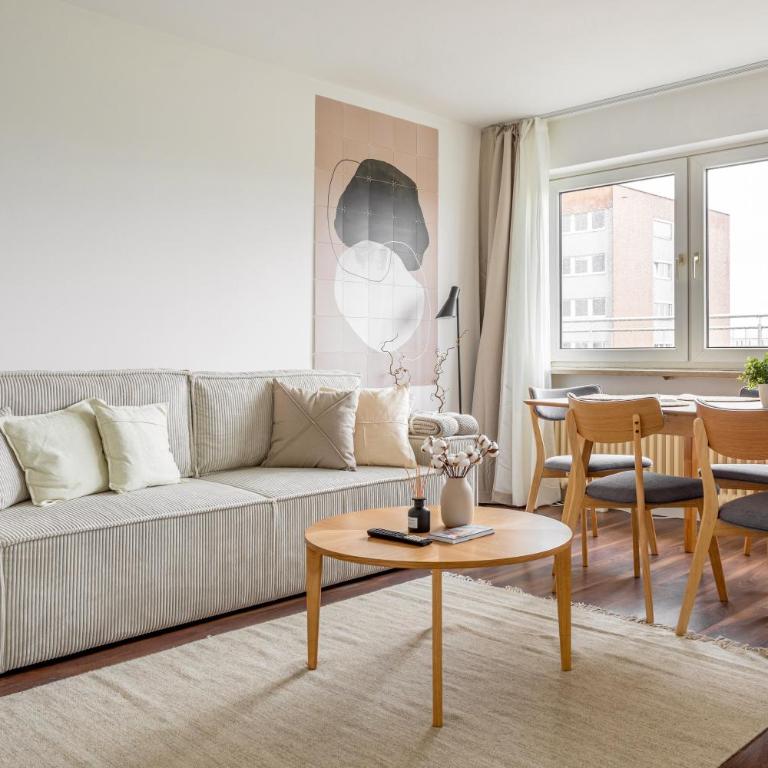 Global Living - Design Apartments I Terrace I Kitchen I Smart-TV I Parking space I München - Appartement 3 Chambres - 3
