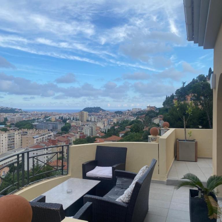 APPARTEMENT-NICE 01 VUE MER - PANORAMIQUE WIFI-Parking- climatisation - Appartement Supérieur - 23