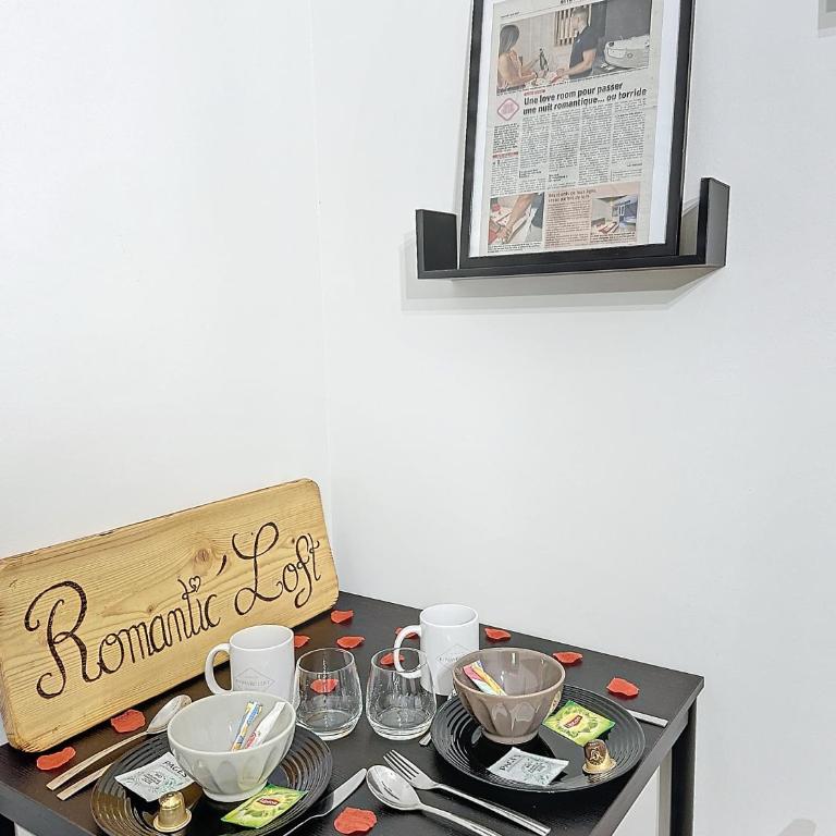 Love Room avec jacuzzi & lit King Size - Apartamento de 1 dormitorio - 11