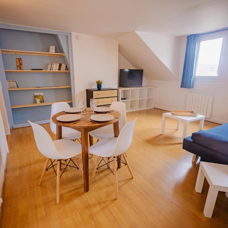 Beach à Bâbord - plage a 300m, 4 Personnes, Le Havre - Appartement 1 Chambre - 11