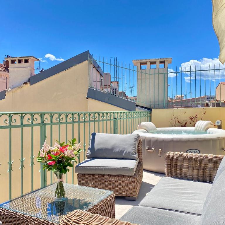 Luxury Duplex SCLS - Wifi, Clim, Jacuzzi, Centre Ville - Apartamento de 3 dormitorios - 40