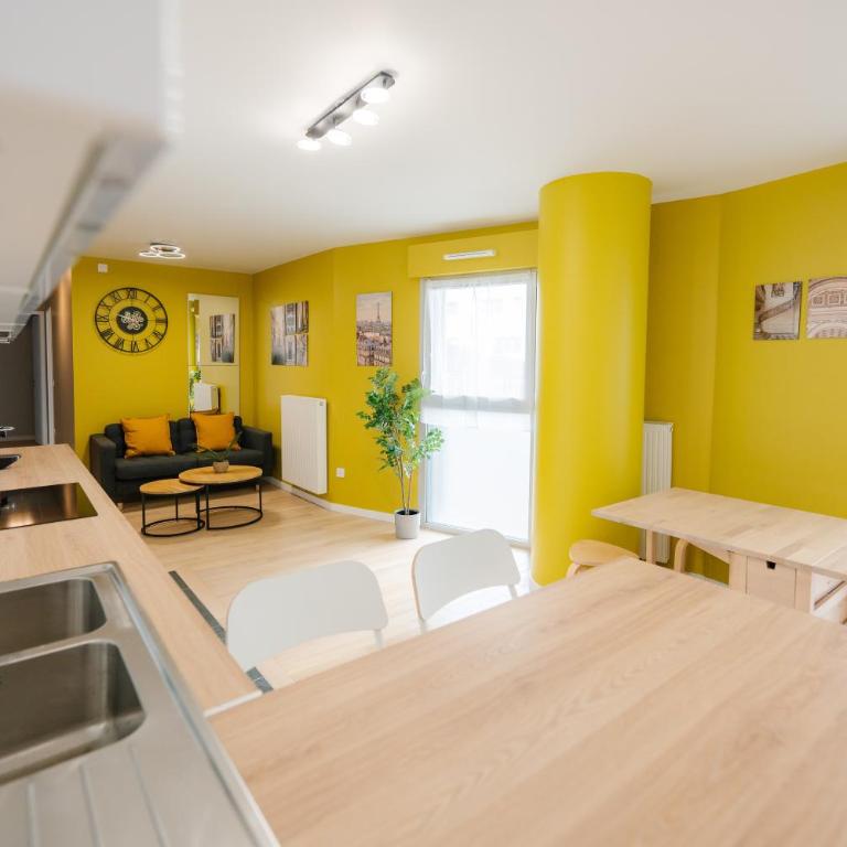 Confort Absolu à Paris ,superbe appartement rénové 7 Chambres avec salles de Bain privatives - Appartement Deluxe - 46