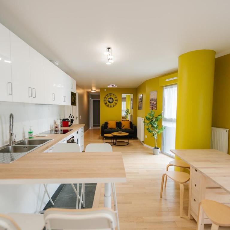 Confort Absolu à Paris ,superbe appartement rénové 7 Chambres avec salles de Bain privatives - Appartement Deluxe - 45