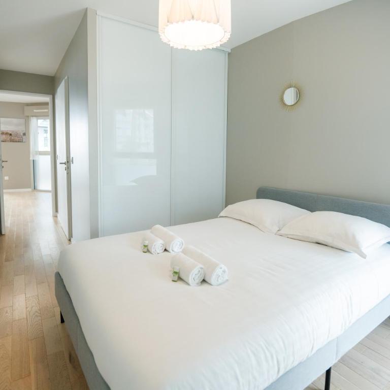 Confort Absolu à Paris ,superbe appartement rénové 7 Chambres avec salles de Bain privatives - Appartement Deluxe - 15