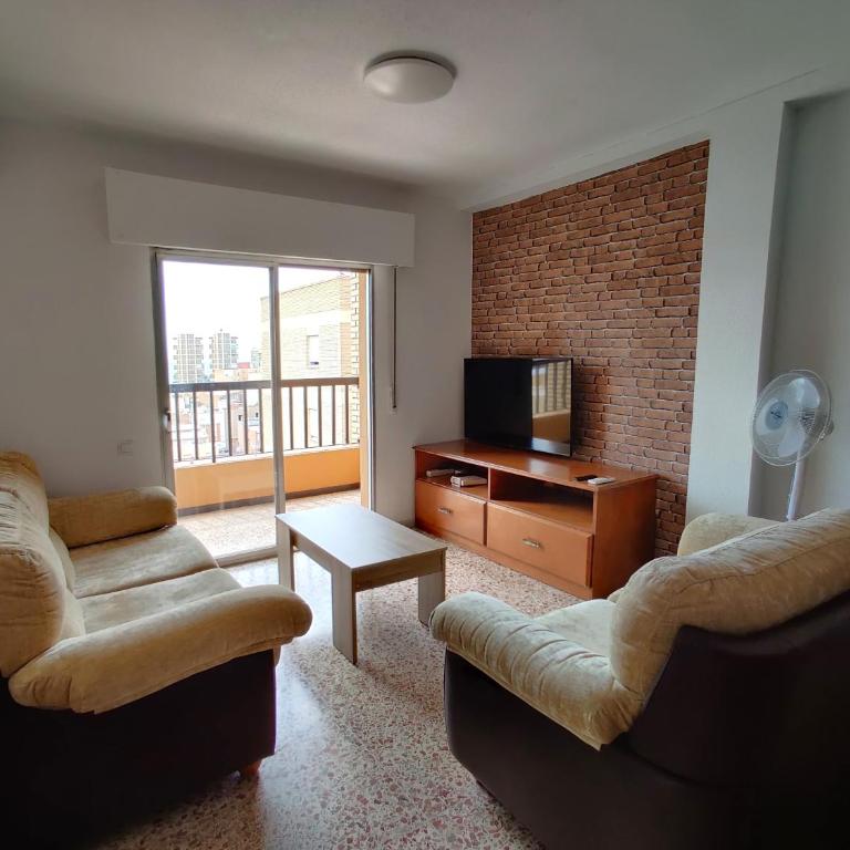 Piso cerca Playa con 2 duchas y 5 Aires Acondicionados - Apartamento - 10
