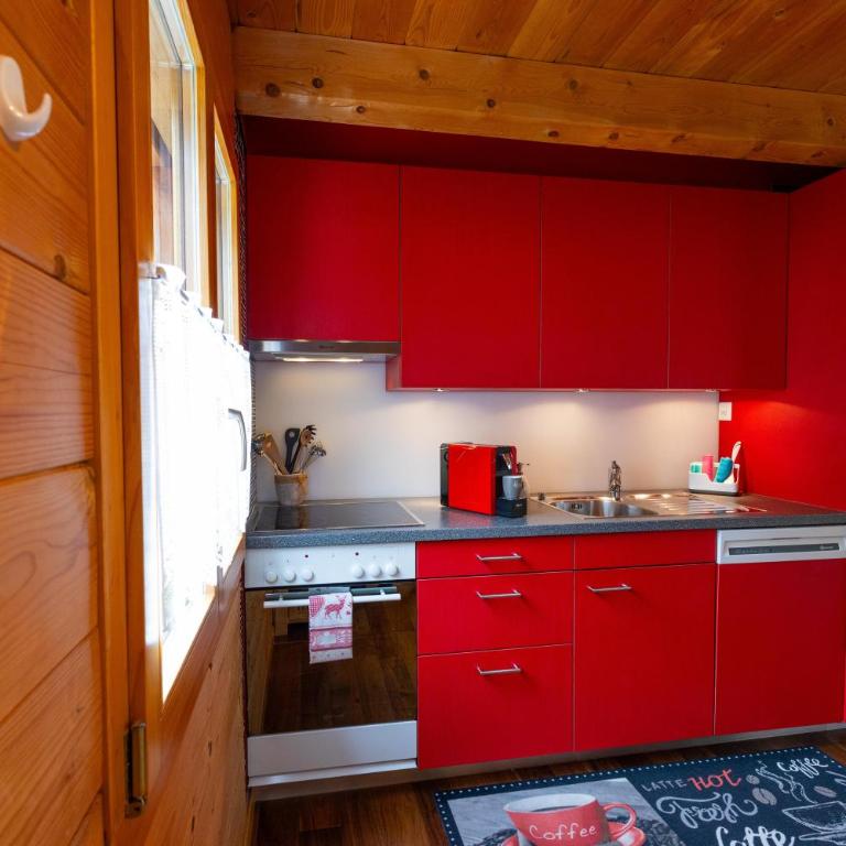 Chalet Regenbogen Familienapartment mit Indoor-Rutschbahn & Spieloase an der Fussgängerzone - Apartment mit 3 Schlafzimmern - 50