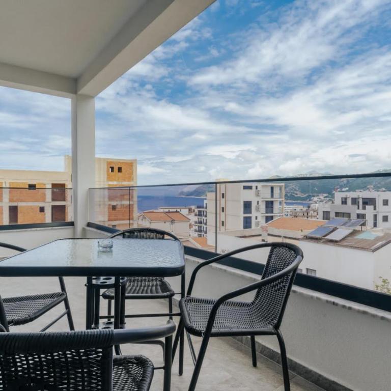 Lux DAM Apartments - Apartman sa 1 Spavaćom Sobom, Pogledom na More i Balkonom - 12