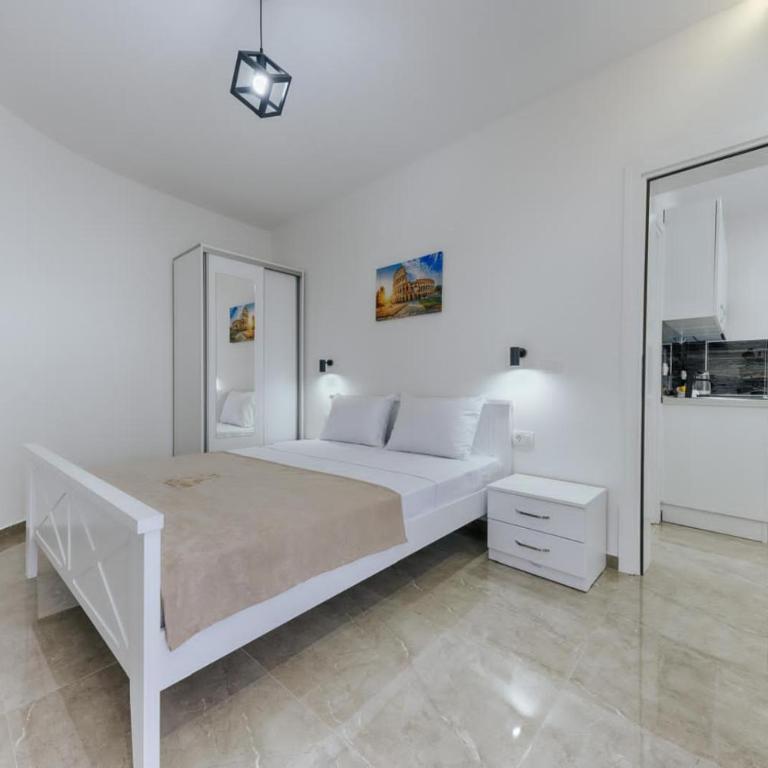 Lux DAM Apartments - Apartman sa 1 Spavaćom Sobom, Pogledom na More i Balkonom - 10