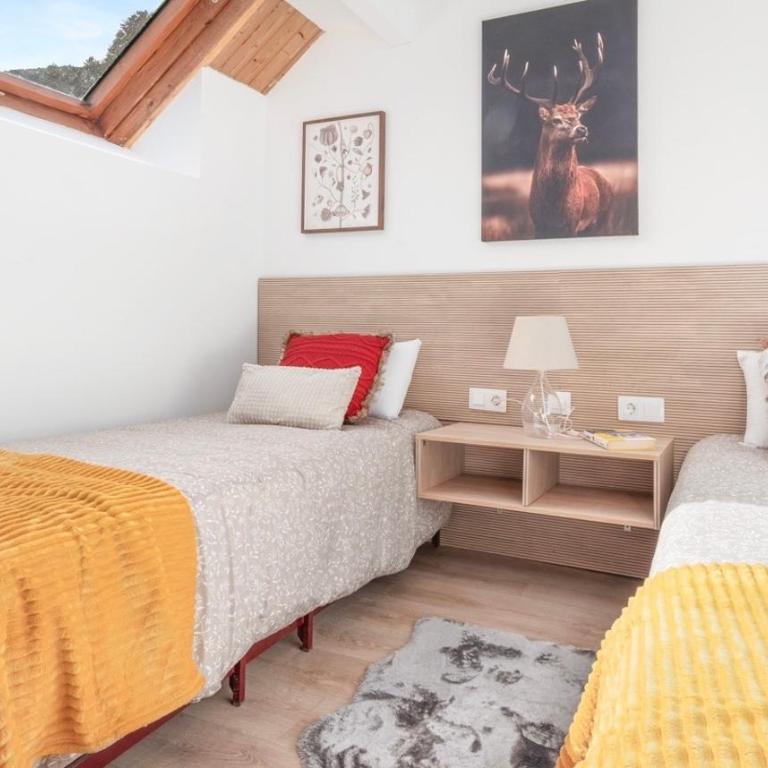 Ático Canfranc alquiler larga estancia - Appartement 3 Chambres - 14
