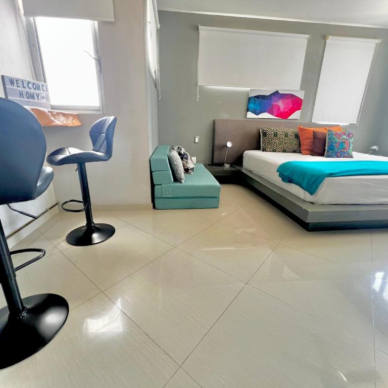 Playa Centro Rooftop Apartments & Studios - Deluxe King Studio - 12