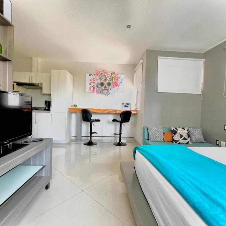 Playa Centro Rooftop Apartments & Studios - Deluxe King Studio - 11