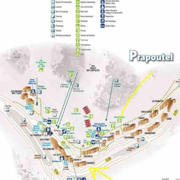 Studio lumineux à Prapoutel, Les 7 Laux, Alpes - Appartement 1 Chambre - 20