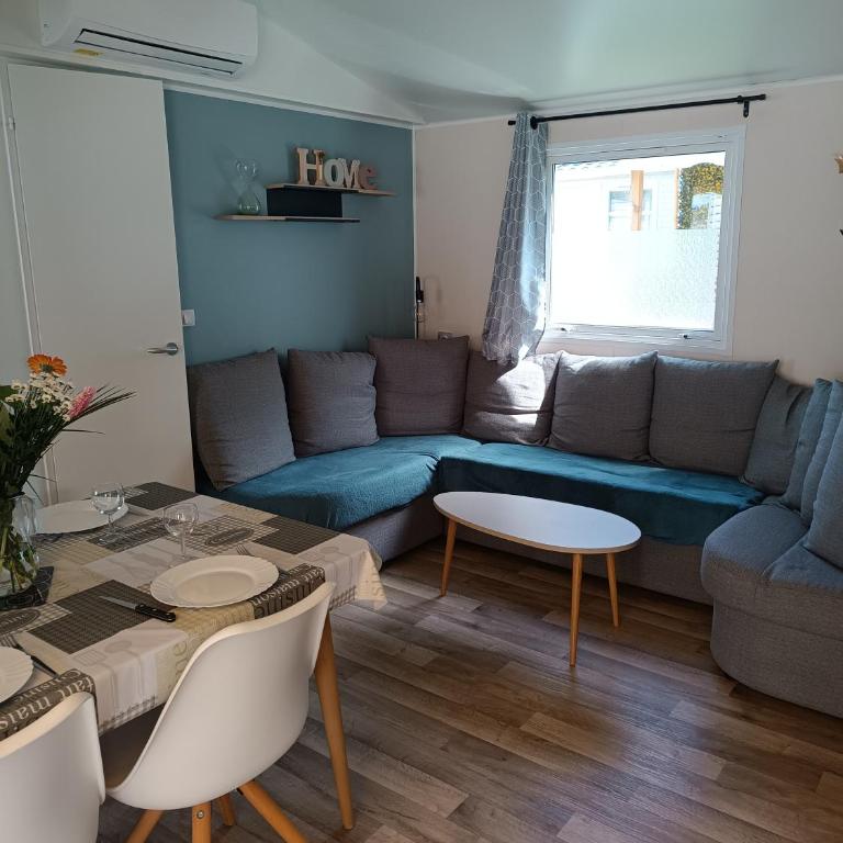 Mobil-home tout confort camping Mar Estang à Canet en roussillon - Mobile Home - 3