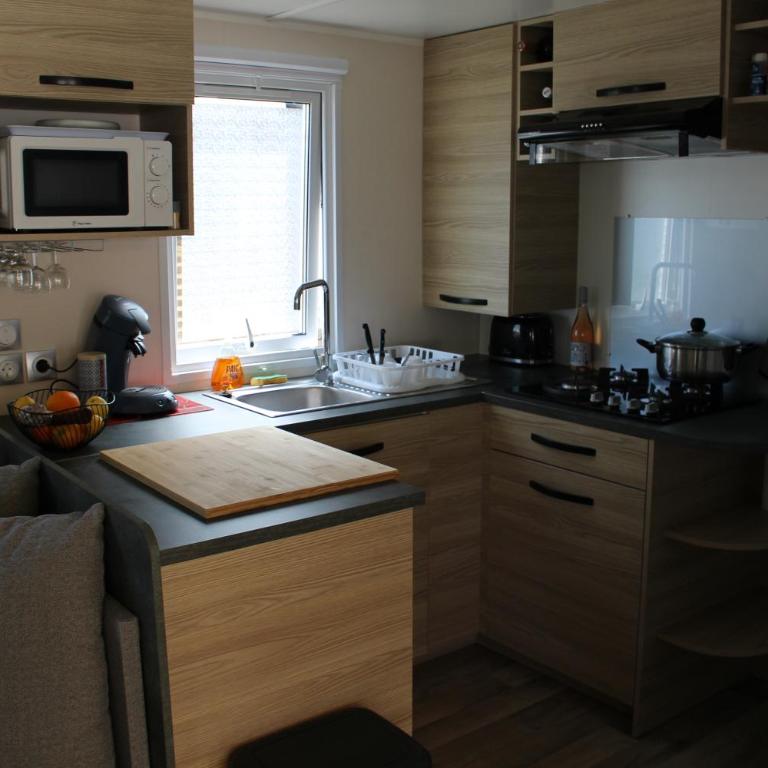 Mobil-home tout confort camping Mar Estang à Canet en roussillon - Mobile Home - 7