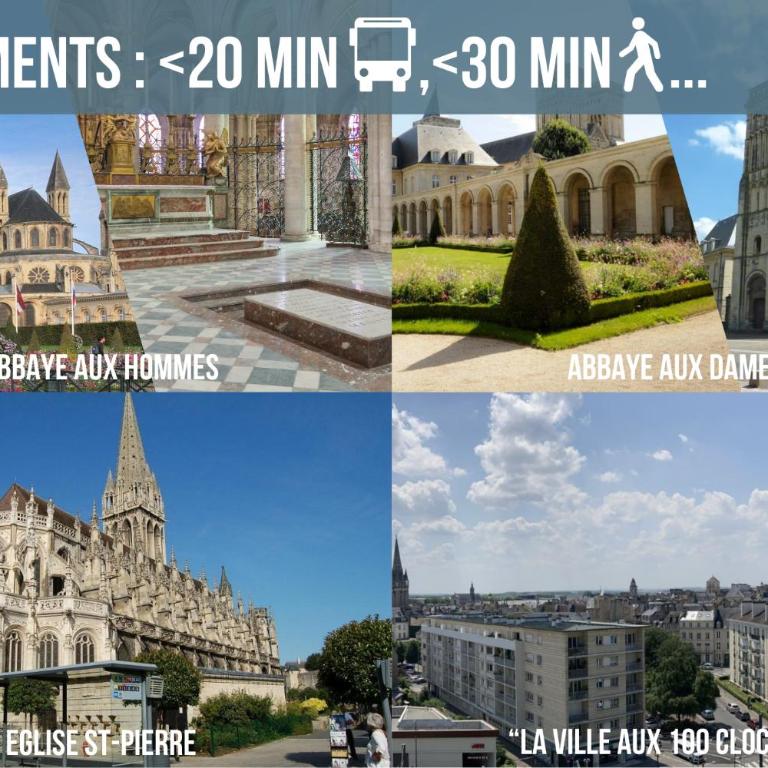 Belle Vaucelles • rénové et design • parking, wifi - Appartement 2 Chambres - 32