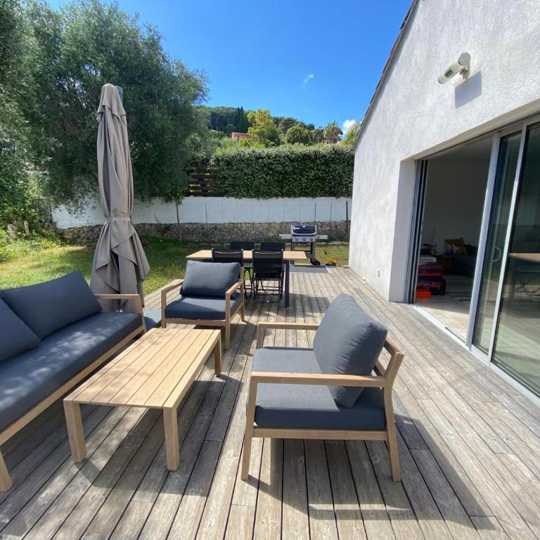 Villa aux oliviers, climatisation, piscine et barbecue - Maison 3 Chambres - 14