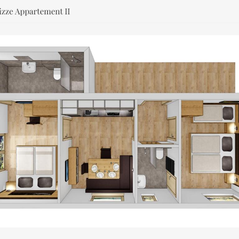 Apart Darre inclusive Super Sommer Card - Deluxe Apartment mit 2 Schlafzimmern - 15