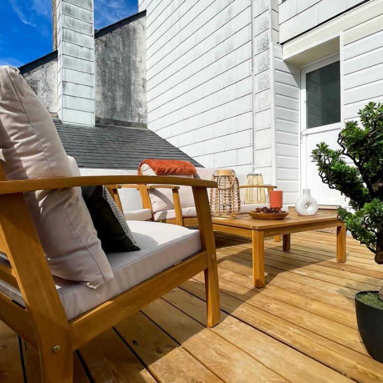 Le Aristide - Centre Ville - Calme - Terrasse - Appartement 2 Chambres - 21