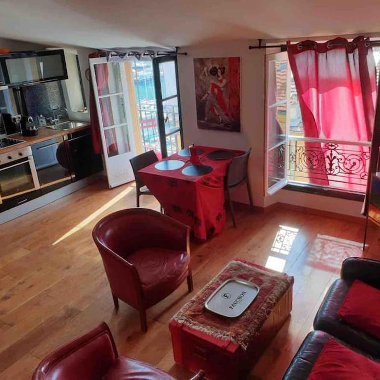 Balcony last floor harbour Nice parking on demand - Appartement 1 Chambre - 6