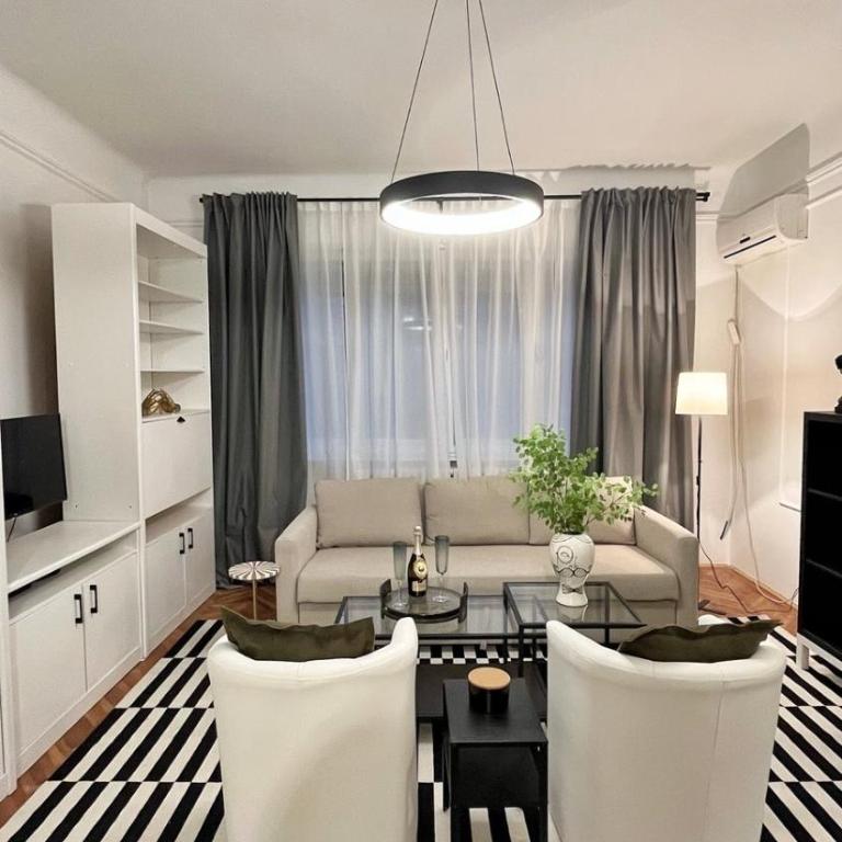 Elegant Black&White Studio - Apartman sa 1 Spavaćom Sobom - 1