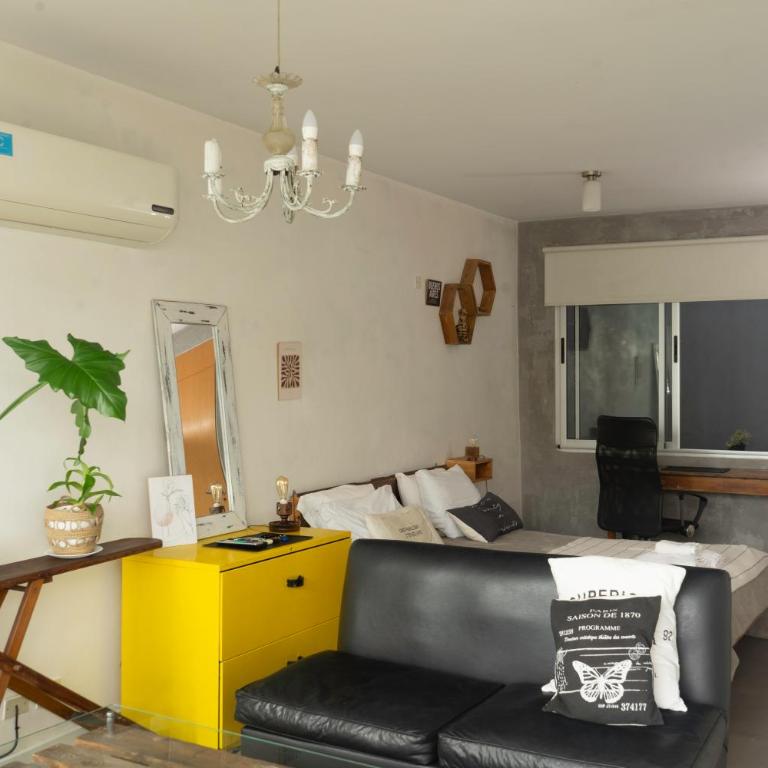 Luminoso Estudio en Palermo Holywood - Apartamento Deluxe de 1 dormitorio con vistas a la ciudad - 1