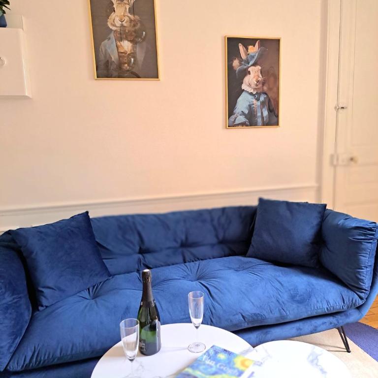 L'Instant Rémois - Hypercentre Boulingrin - Appartamento con 2 Camere da Letto - 19