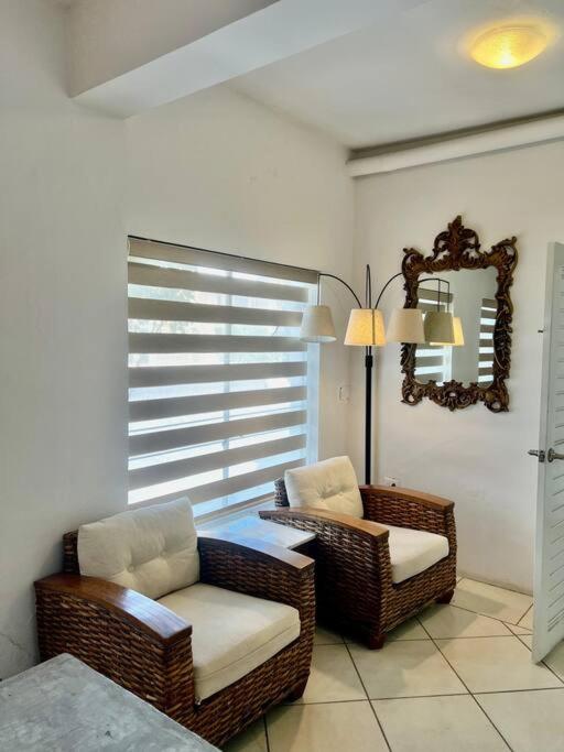 Comodo apt Cerca del Malecon 5 min caminando - Apartamento de 1 dormitorio - 4