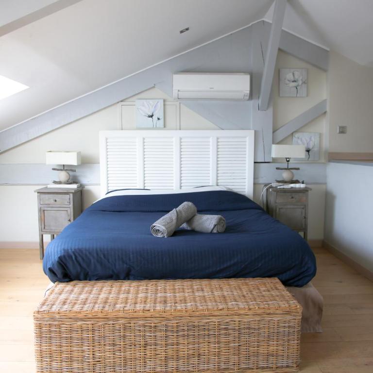 Duplex climatisé avec terrasse vue mer au pied de la plage - Appartement 3 Chambres - 12