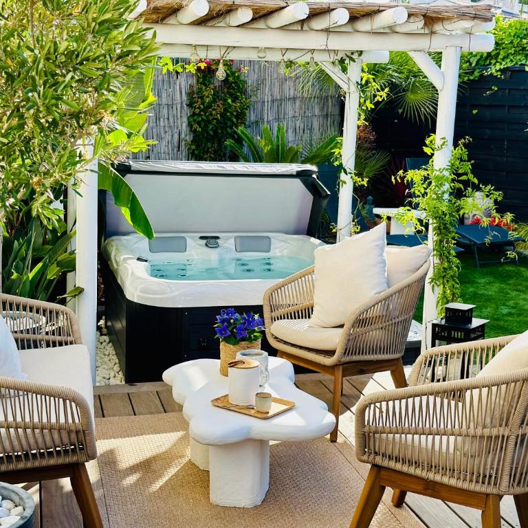 Séjour Détente! Jacuzzi + Jardin privés - Appartamento con 1 Camera da Letto - 2