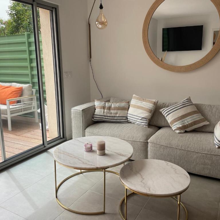 Superbe appart neuf centre ville 6 personnes calme avec jardin - Apartment mit 3 Schlafzimmern - 19