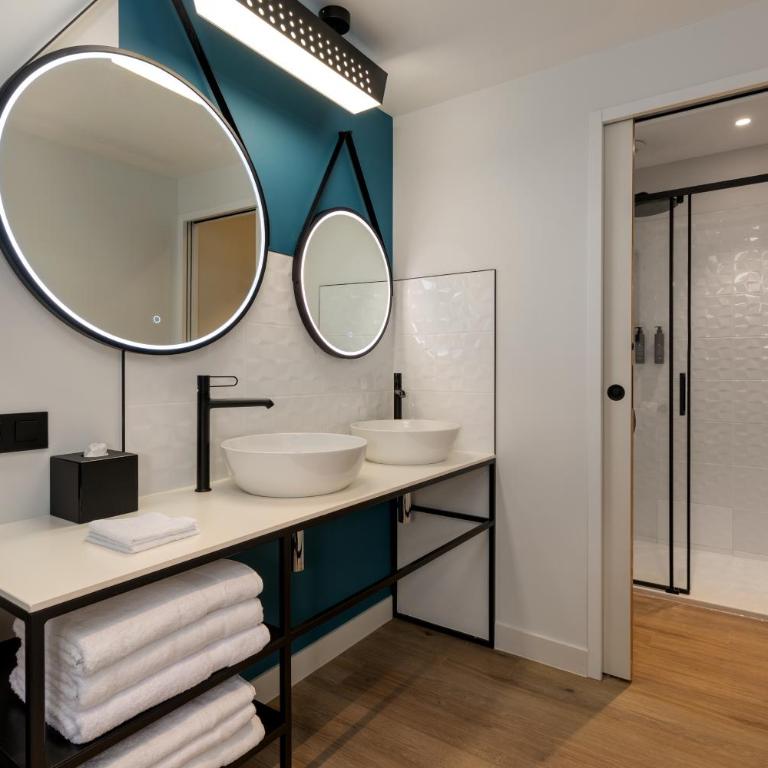 Aloft by Marriott Dijon - Chambre Familiale avec 2 Lits Queen-Size - Accès au SPA inclus - 5