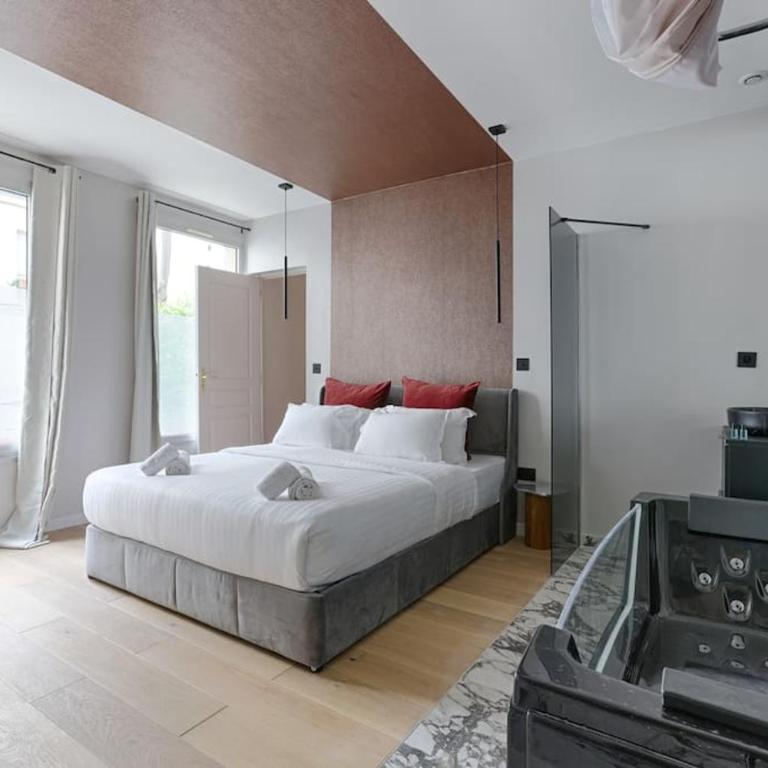 MyKeypers - Luxury Flat 3BR 8P with Jacuzzi - Haussmann - Appartement 3 Chambres - 8