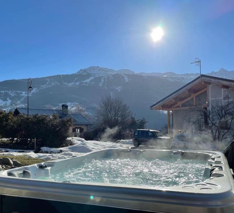 Entire Chalet Salamo 11 plus 1 Les Arcs Paradiski Jacuzzi - Chalet - 21