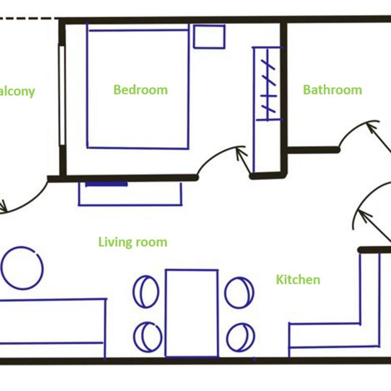 Aquarelle Lazi - quiet, homely, comfortable - Apartman sa 1 Spavaćom Sobom - 13