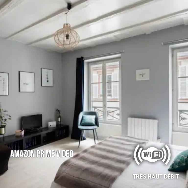R Appartements Strasbourg La Petite Strasbourgeoise Hygge hypercentre cathédrale - One-Bedroom Apartment - 13